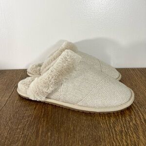 New Toms Valerie Slipper Women’s Size 6 Oatmeal Sparkle
